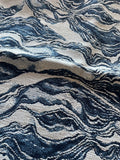 Sale: Ocean Waves Pillow Cover - Annabel Bleu
