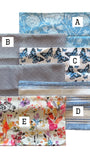 Sale: 12x21” Lumbar Pillow Covers / Blue Mix and Match - Annabel Bleu