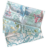 Sale: Vern Yip Aqua Lumbar Pillow Covers - Annabel Bleu