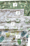 Sale: 16x24” Botanical Pillow Covers - Annabel Bleu
