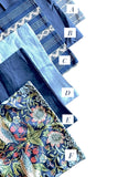 Sale: Blue 18x18 Pillow Covers - Annabel Bleu