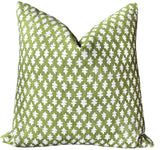 The Willow Collection: Blue, Green, & White Mix and Match Decorative Pillow Covers - Annabel Bleu
