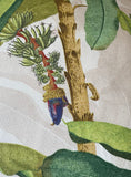 Sale: Tropical Banana Trees Pillow Cover 24x24 - Annabel Bleu