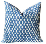 The Willow Collection: Blue, Green, & White Mix and Match Decorative Pillow Covers - Annabel Bleu