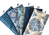 Sale: Mix and Match Blue Pillow Covers - Annabel Bleu