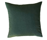 mildew proof pillow  green outdoor pillow  durable pillow  ANY SIZE Outdoor  20x20 Outdoor Pillow