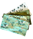 Sale: Green Lumbar Pillow Covers - Annabel Bleu