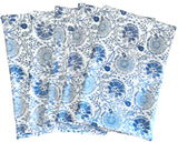 Sale: Blue Lumbar Pillow Covers - Annabel Bleu