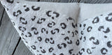 Leopard Printed Sherpa Fur Lumbar Pillow Cover - Annabel Bleu