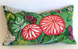 Kazo: Schumacher Chiang Mai Dragon Pillow Cover, Jade - Annabel Bleu