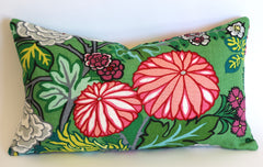 Kazo: Schumacher Chiang Mai Dragon Pillow Cover, Jade