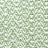 Peaks & Valleys: Embroidered Schumacher Upholstery fabric by the yard - Annabel Bleu