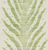 Moss: Creeping Fern Woven Schumacher fabric by the yard - Annabel Bleu
