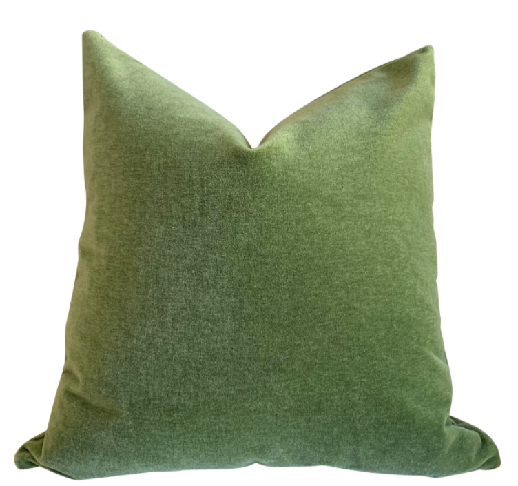 Angora Fur Mohair Velvet Pillow Cover Special Order Dark Blue Pillow Cover or 6 other Colors Annabel Bleu