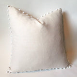 Solid Linen Pillow Cover / Navy Linen Pillow / Cream Linen Throw Pillow / Belgian Linen Pillow Cover / Yellow Pillow Case - Annabel Bleu