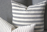 Grey Pillow Cover / Solid Grey Pillow / Decorative Grey Throw Pillow / Grey Sofa Pillow Cover / Heather Gray Pillow Case - Annabel Bleu