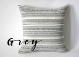 26x26 Pillow Cover +9 More Sizes / Choose Size in Dropdown / Navy Euro Sham 26x26 / Navy Blue Throw Pillows / 26 x 26 Pillow Cover / Grey or Navy - Annabel Bleu