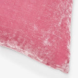 Pink Velvet Pillow Cover / Silk Velvet Pink Pillow Cover / Solid Velvet pillow case / Rose Pink Velvet Pillow - Annabel Bleu