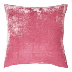 Silk Velvet Pillow Cover / Pink Pillow Cover / Solid Pink pillow case / Light Pink Pillow / Pink Silk Pillow Cover / Pink Cushion Cover / 2-4 week Special Order