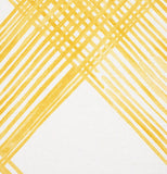 Checked Plaid Schumacher Fabric by the yard / 54" wide Fabric / Light Yellow fabric by the yard / Home Decor Fabric / Yellow Schumacher Fabr - Annabel Bleu