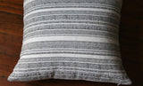 Mid Century Euro Shams Navy or Grey / Euro Pillow Shams / Cushion Covers / Euro Pillow Case - Annabel Bleu