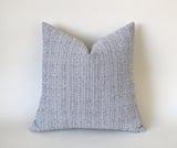 Grey Ticking Pillow cover / Mattress stripe 20x20 / Flour sack 16x16 / 26x26 ticking Euro Sham / 14x36 ticking pillow / Rustic Grey pillow - Annabel Bleu