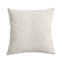 Woven White Pillow / Grey White Textured Pillow 12x18 12x21 16x24 16x16 18x18 20x20 22x22 24x24 26x26 14x36 Cushion Cover