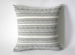 Grey French Country Decorative Pillows / Grey Throw Pillows / Rustic Throw Pillows / 10 Sizes