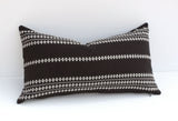 Large Black Sofa Pillows / Euro Shams / Huge Pillows / Large Black Pillow Covers / 22x22 Shams & 9 other sizes - Annabel Bleu