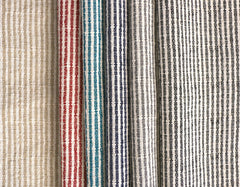 Hemp Hmong Fabric / Home Decor Fabric / Upholstery / Upholstery Ticking Stripe / Heavyweight Upholstery