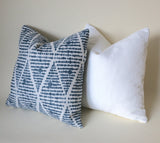 Outdoor Pillow Covers Decorative Pillows ANY SIZE Home Decor Pillow Cover Navy Outdoor Pillows Blue Pillow Navy Pillow You Choose Size - Annabel Bleu