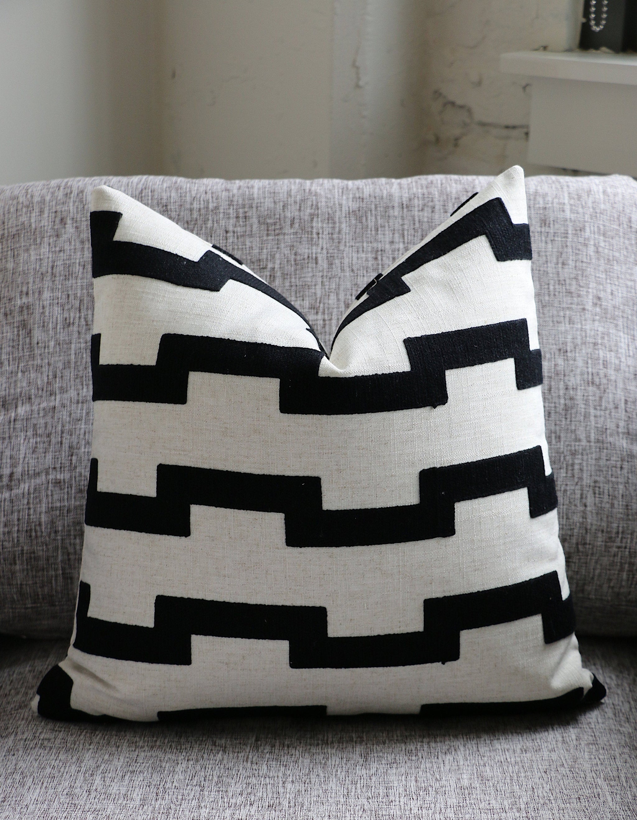 Black pillow covers 20x20 sale