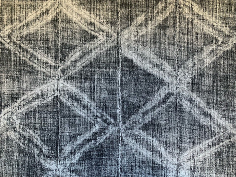 Mudcloth Style Fabric by the yard / Home Decor Fabric / Black Light Upholstery Fabric / Home Decor fabric / Grey Black Mudcloth Fabric - Annabel Bleu