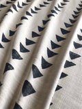Mudcloth Upholstery Fabric by the yard / Home Decor Fabric / Beige Cream Black Upholstery Fabric / Cream Black Mudcloth Fabric - Annabel Bleu