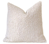 Faux Sherpa Fur Pillow Cover / Pillow Case 16x16 / Fur 20x20 / Fur 22x22 / Cream Pillow 24x24 / Soft Pillow 26x26 / Fur 14x36 / Fur Body Pillow - Annabel Bleu