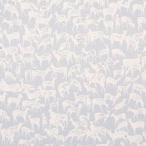 Little Fawn: Schumacher Home Decor & Upholstery Fabric by the yard - Annabel Bleu