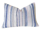 Pink & Blue Pillow Collection 14x36 + 9 Other Sizes / Sunset Beach Collection / Throw Pillow 20x20 / Lumbar 12x21 - Annabel Bleu
