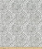 Zen Circles Home Decor Fabric / Cotton Upholstery Fabric / Medium weight fabric / Upholstery Fabric - Annabel Bleu