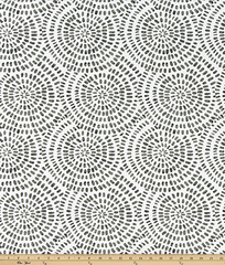 Zen Circles Home Decor Fabric / Cotton Upholstery Fabric / Medium weight fabric / Drapery Fabric
