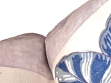 Schumacher Indian Arbre: Hyacinth | 12x21” Pillow Cover - Annabel Bleu