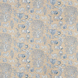 Schumacher Animalia Home Decor Linen by the Yard - Annabel Bleu