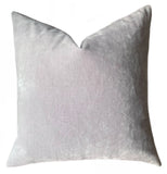 Twilight Orchids Velvet Decorative Pillow Cover or Euro Sham - Annabel Bleu