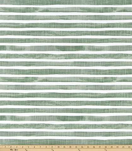 Watercolor Striped Home Decor Fabric / Cotton Upholstery Fabric / Medium weight fabric / Upholstery Fabric - Annabel Bleu