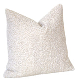 Poodle Pillow Cover / Faux Fur Pillow Cover / Textured Pillow Case 12x18 12x21 18x18 / Cream Poodle Pillow / Very Soft Pillow Cover - Annabel Bleu