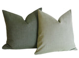 Sunbrella Solids: Outdoor Pillow cover / ANY SIZE Outdoor Cushion / Outdoor Pillow Cover / Outdoor Cushion Cover - Annabel Bleu
