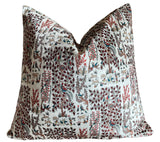 Sale: Ivory Velvet Samarkand Pillow Cover - Annabel Bleu