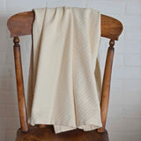 Woven 100% Cotton Baby Blanket 36x48” - Annabel Bleu