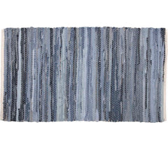 Reversible Denim & Jute Woven Rug