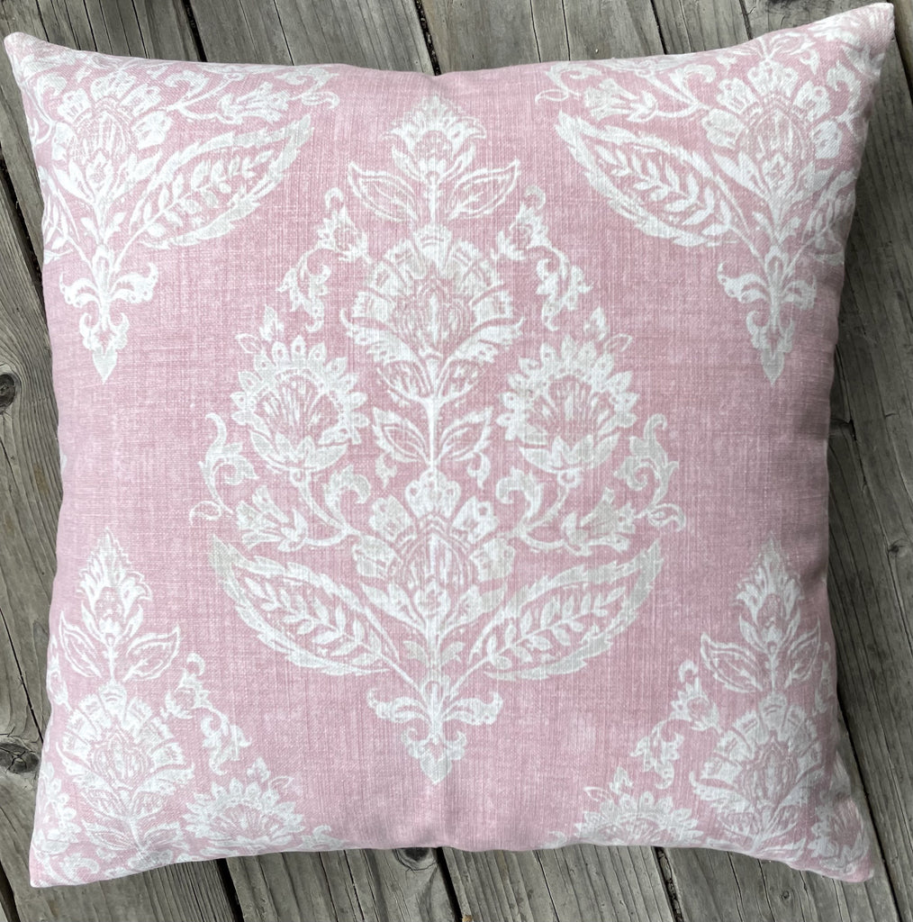 Damask best sale pillow covers