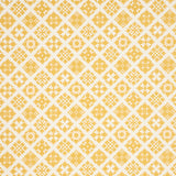 Daffodil Yellow Schumacher Tristan Quilted Fabric by the Yard - Annabel Bleu